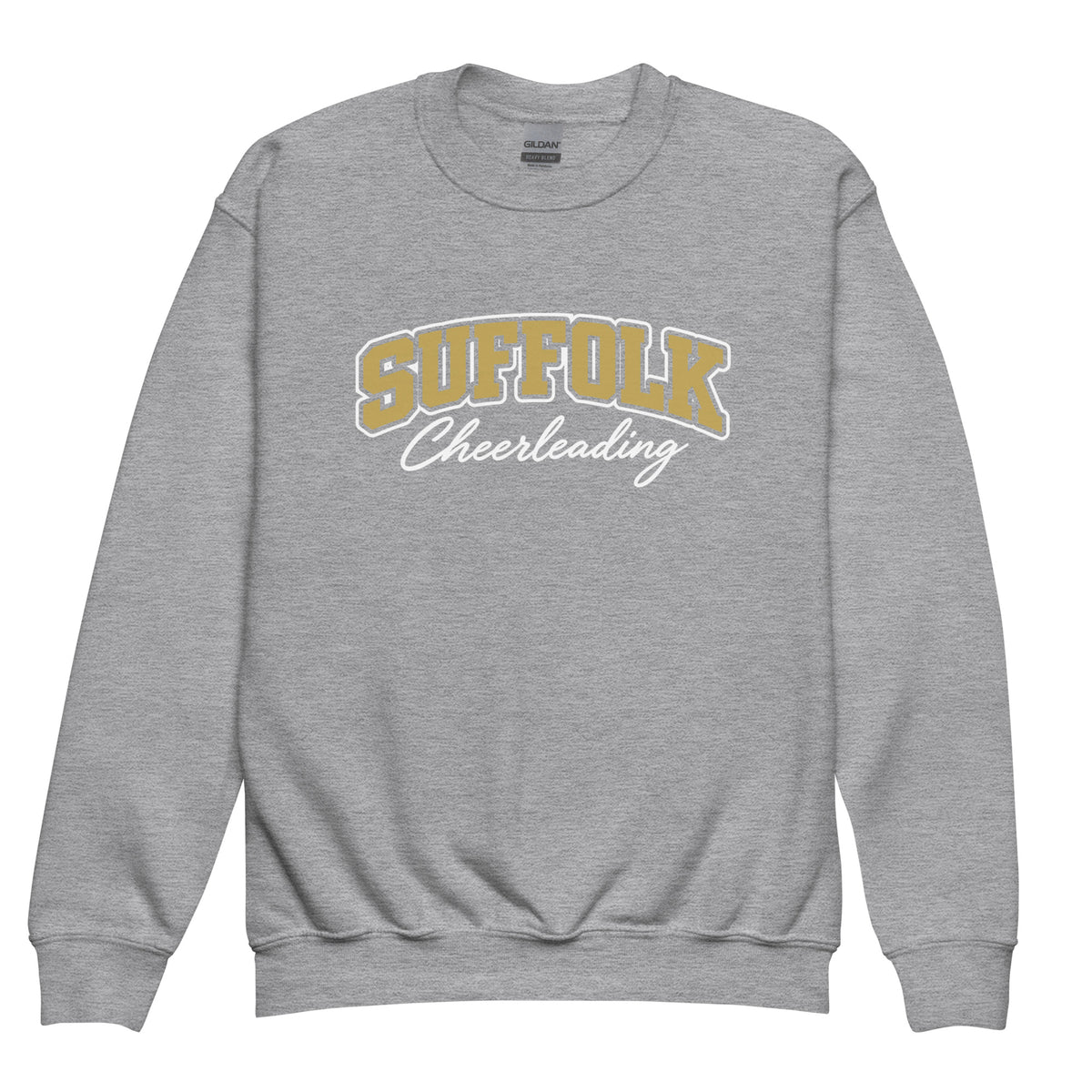 Classic | Youth Sweatshirt | Suffolk University Cheerleading | Valor Logo