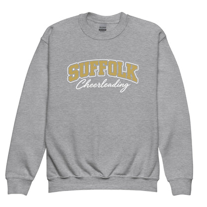 Classic | Youth Sweatshirt | Suffolk University Cheerleading | Valor Logo
