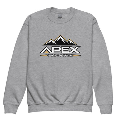 Classic | Youth Sweatshirt | Apex Fastpitch | Crest Logo
