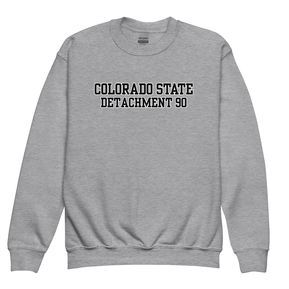 Classic | Youth Sweatshirt | Colorado State Detachment 90 | Modern Script Logo