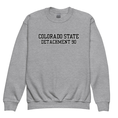 Classic | Youth Sweatshirt | Colorado State Detachment 90 | Modern Script Logo