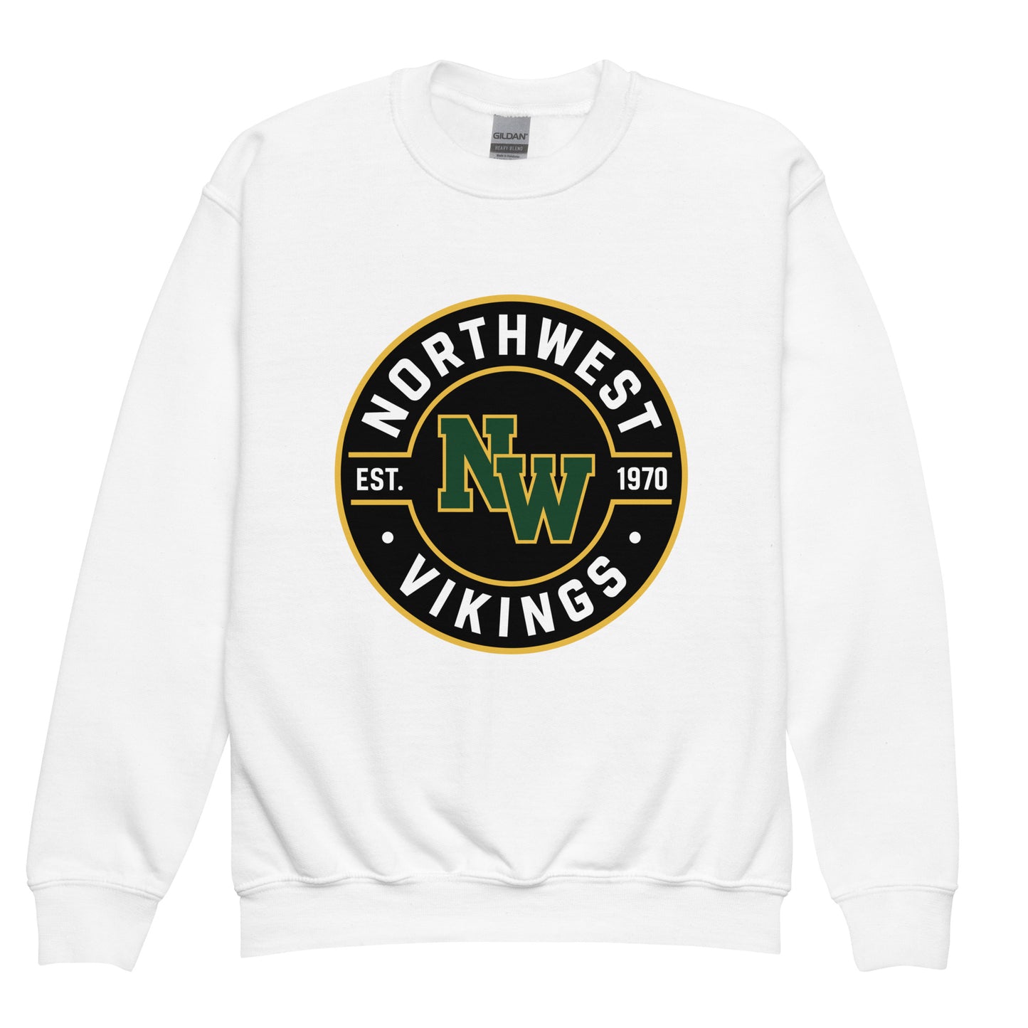 Classic | Youth Sweatshirt | Northwest High School | Badge Logo