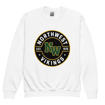 Classic | Youth Sweatshirt | Northwest High School | Badge Logo