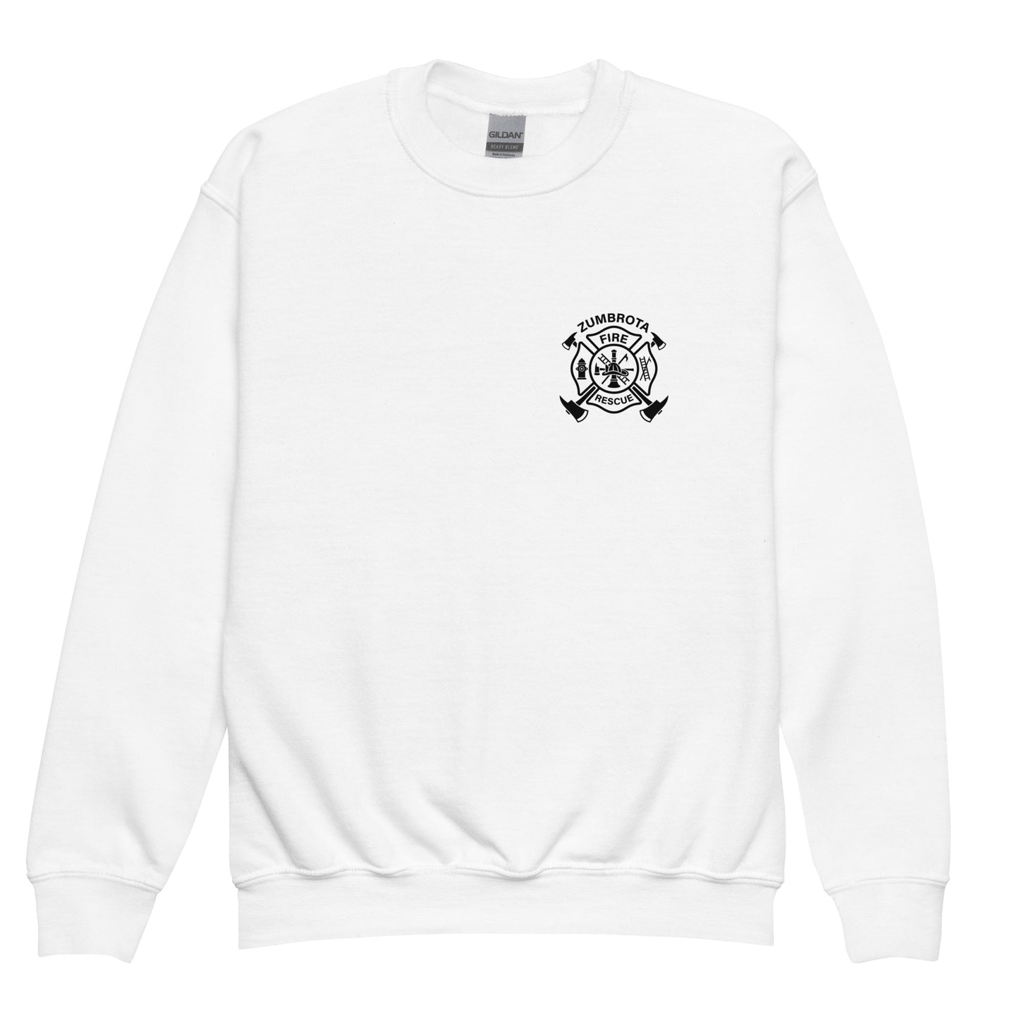 Classic | Youth Sweatshirt | Zumbrota Fire Department | Badge Logo
