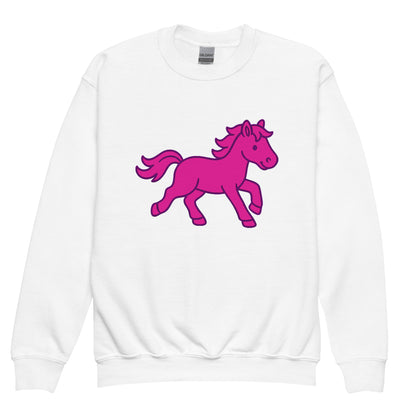 Classic | Youth Sweatshirt | Pink Pony Athletic Club | Mascot Logo