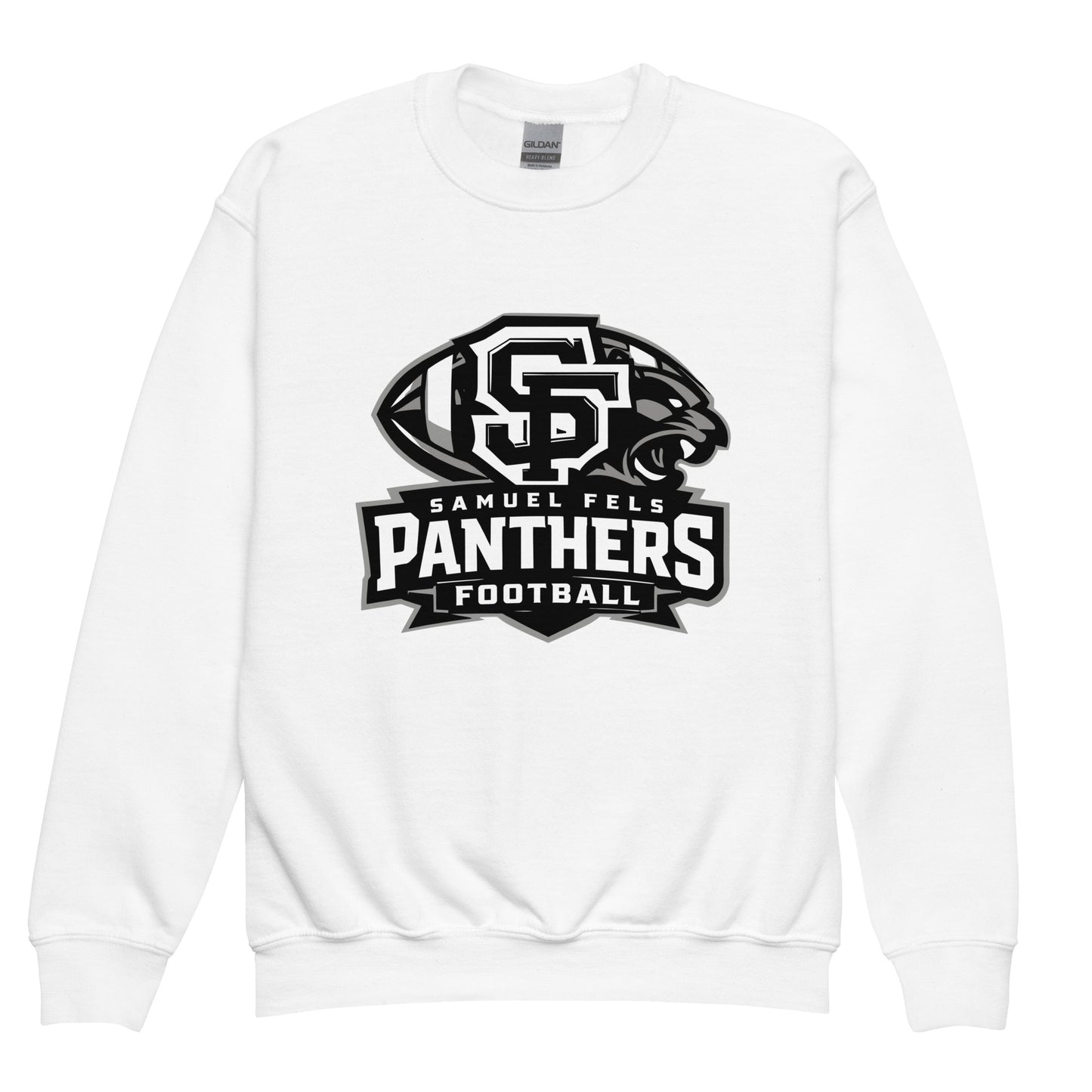 Classic | Youth Sweatshirt | Samuel Fels Football | Emblem Logo
