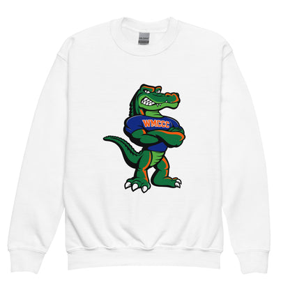 Classic | Youth Sweatshirt | West Memphis Community Christian College Gators | Mascot Logo