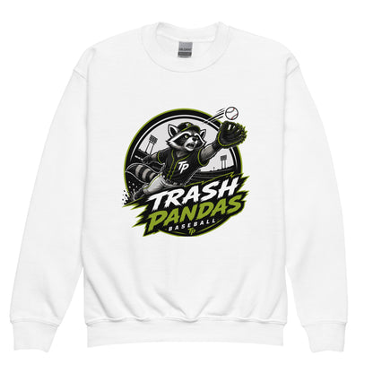 Classic | Youth Sweatshirt | Trash Pandas Baseball Organization | Emblem Logo