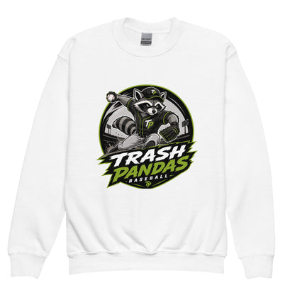 Classic | Youth Sweatshirt | Trash Pandas Baseball Organization | Vanguard Logo