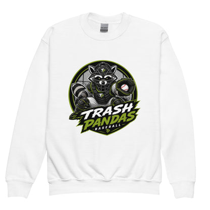 Classic | Youth Sweatshirt | Trash Pandas Baseball Organization | Athletics Logo