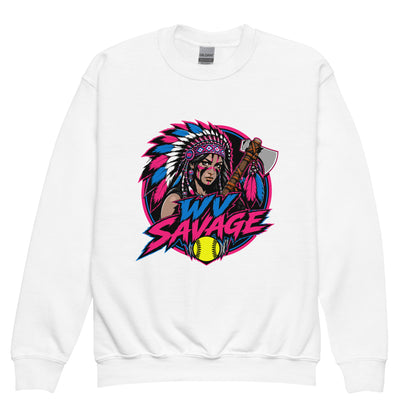 Classic | Youth Sweatshirt | Savage | Crest Logo