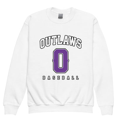 Classic | Youth Sweatshirt | Carolina Outlaws Baseball | Atheltics Logo