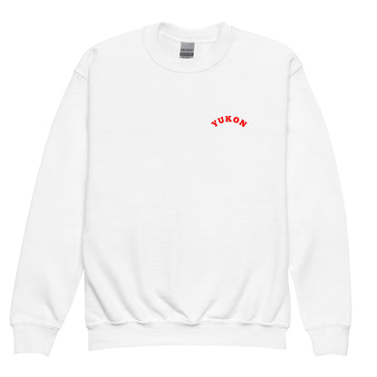 Classic | Youth Sweatshirt | Yukon Student Council | Script Logo