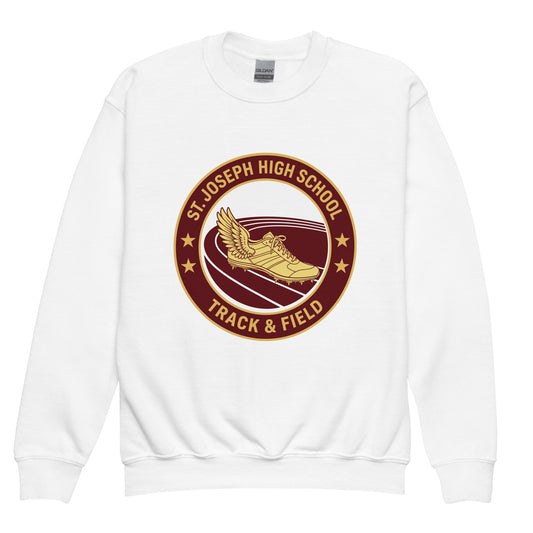 Classic | Youth Sweatshirt | St. Joseph High School - Track & Field | Badge Logo