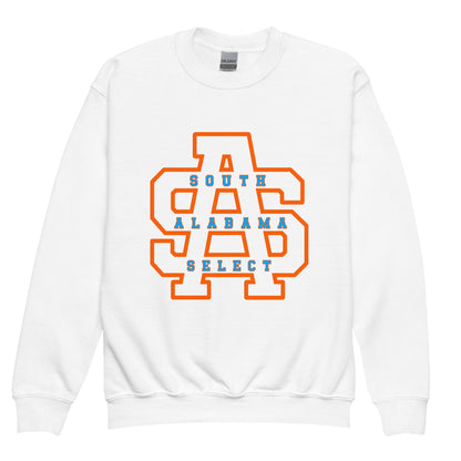 Classic | Youth Sweatshirt | South Alabama Select 8U | Letter Crest Logo