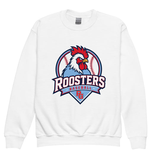 Classic | Youth Sweatshirt | Rooster Nation | Athletic Crest Logo