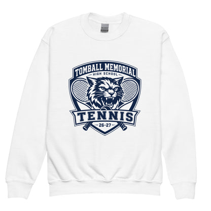 Classic | Youth Sweatshirt | TMHS Tennis | Shield Logo