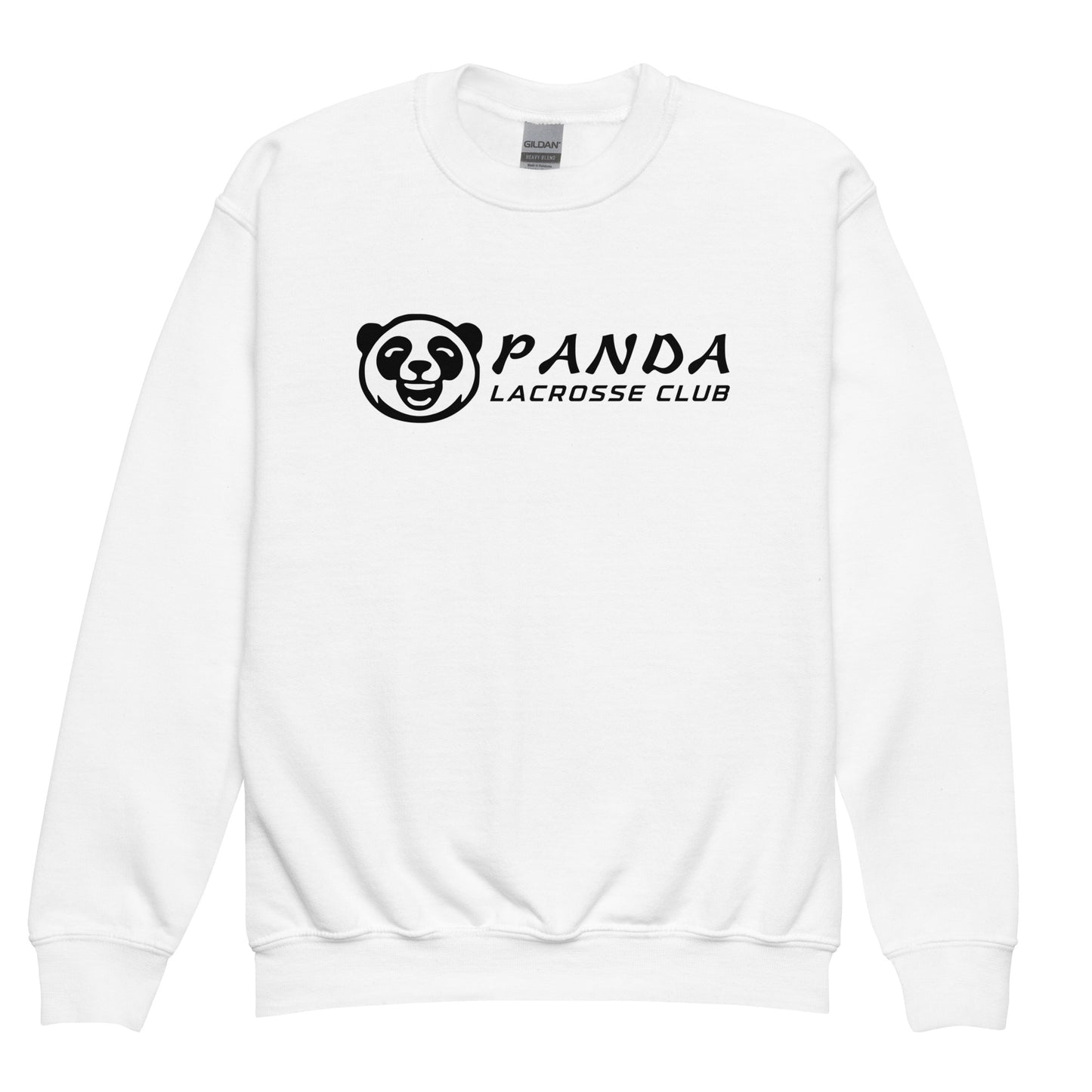 Classic | Youth Sweatshirt | Panda Lacrosse Club | Crest Logo