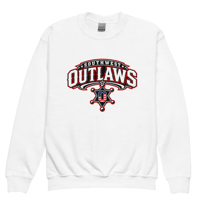 Classic | Youth Sweatshirt | Southwest Outlaws | Vanguard Logo