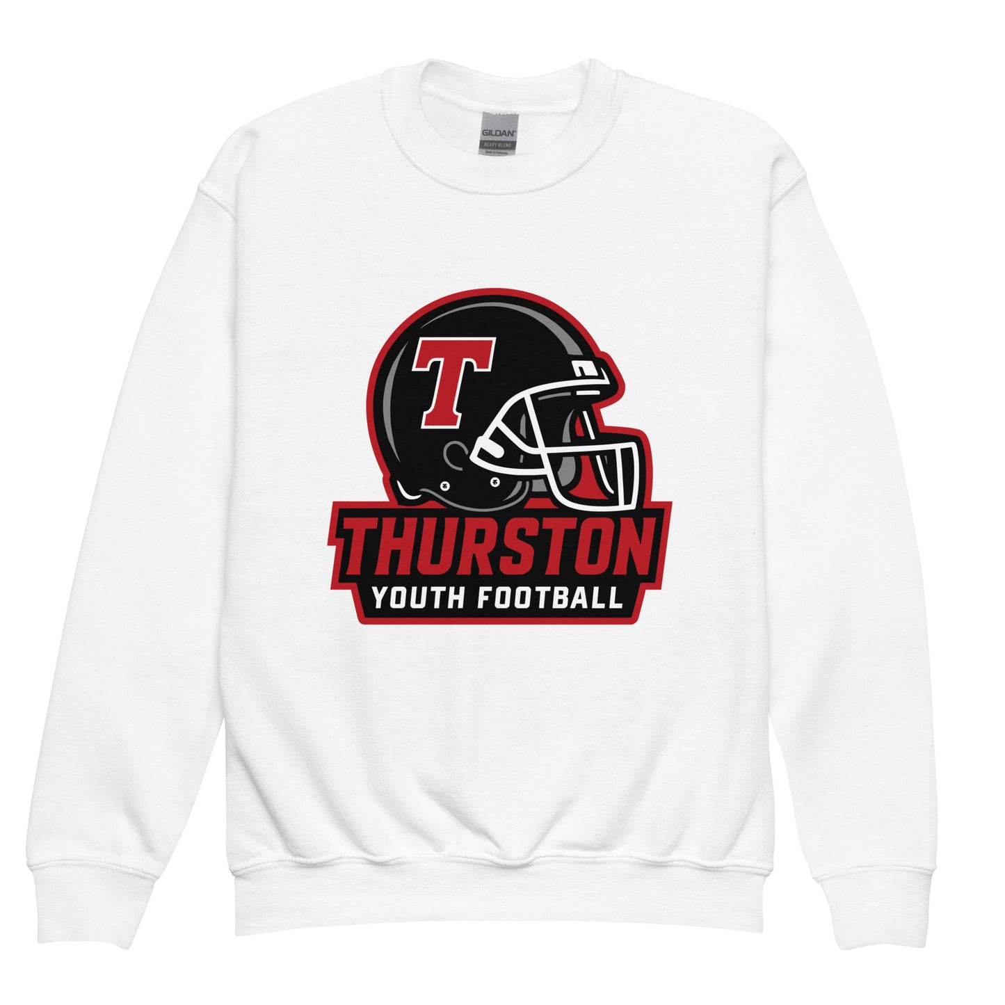 Classic | Youth Sweatshirt | Thurston Youth Football | Crest Logo