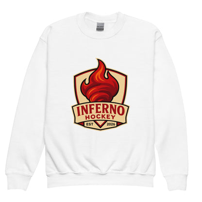 Classic | Youth Sweatshirt | Inferno Hockey | Crest Logo