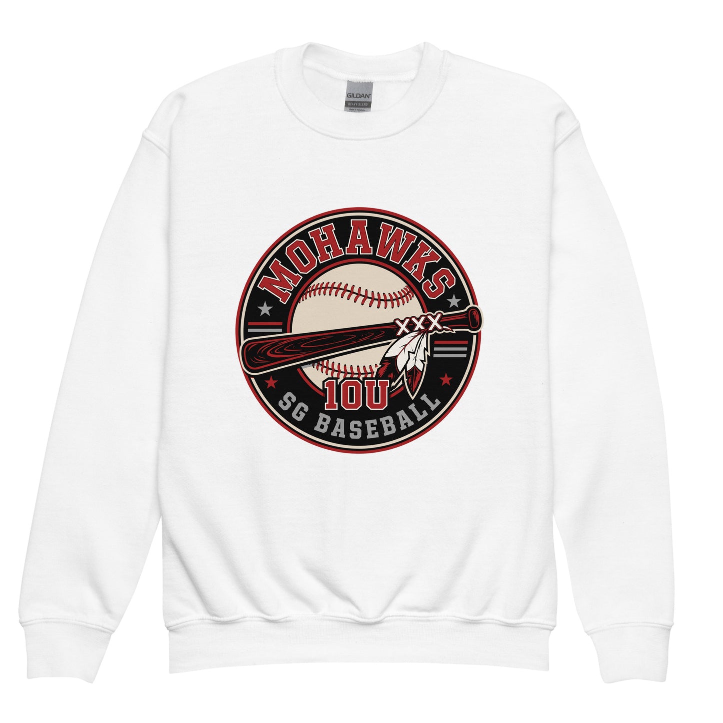 Classic | Youth Sweatshirt | Mohawks | Athletics Logo