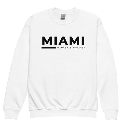Classic | Youth Sweatshirt | Miami Women's Hockey | Lettermark Logo