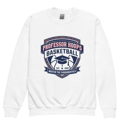 Classic | Youth Sweatshirt | Professor Hoops Basketball | Crest Logo