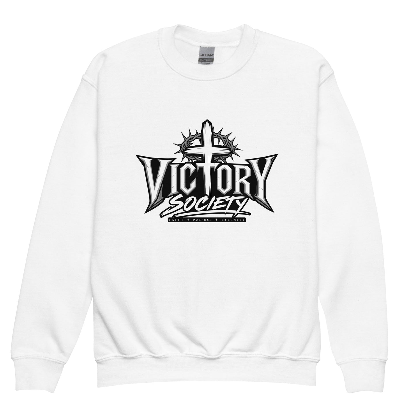 Classic | Youth Sweatshirt | Victory Society | Valor Heritage Alliance Logo
