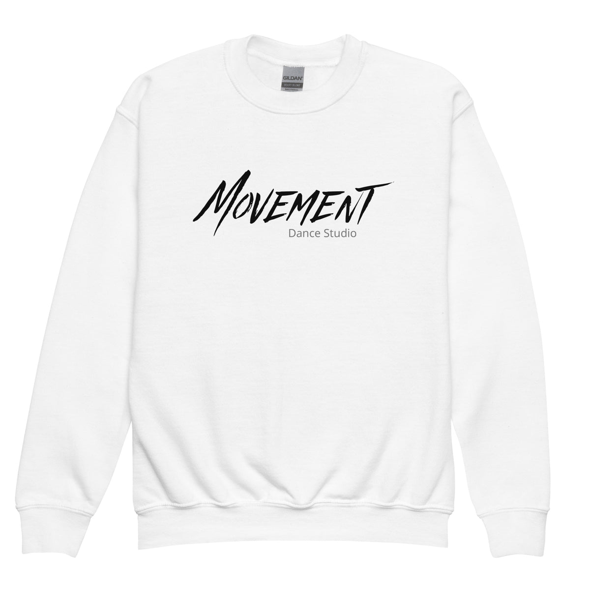 Classic | Youth Sweatshirt | Movement Dance Studio | Crest Logo