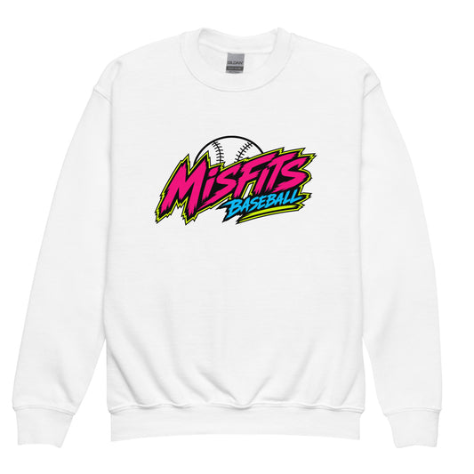 Classic | Youth Sweatshirt | Misfits Baseball | Athletics Logo