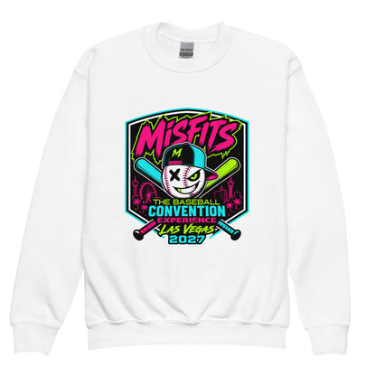 Classic | Youth Sweatshirt | Misfits Baseball | Shield Logo
