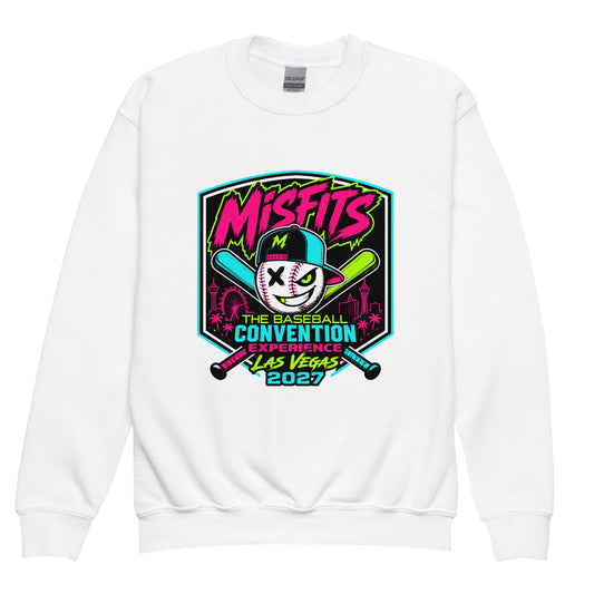 Classic | Youth Sweatshirt | Misfits Baseball | Shield Logo