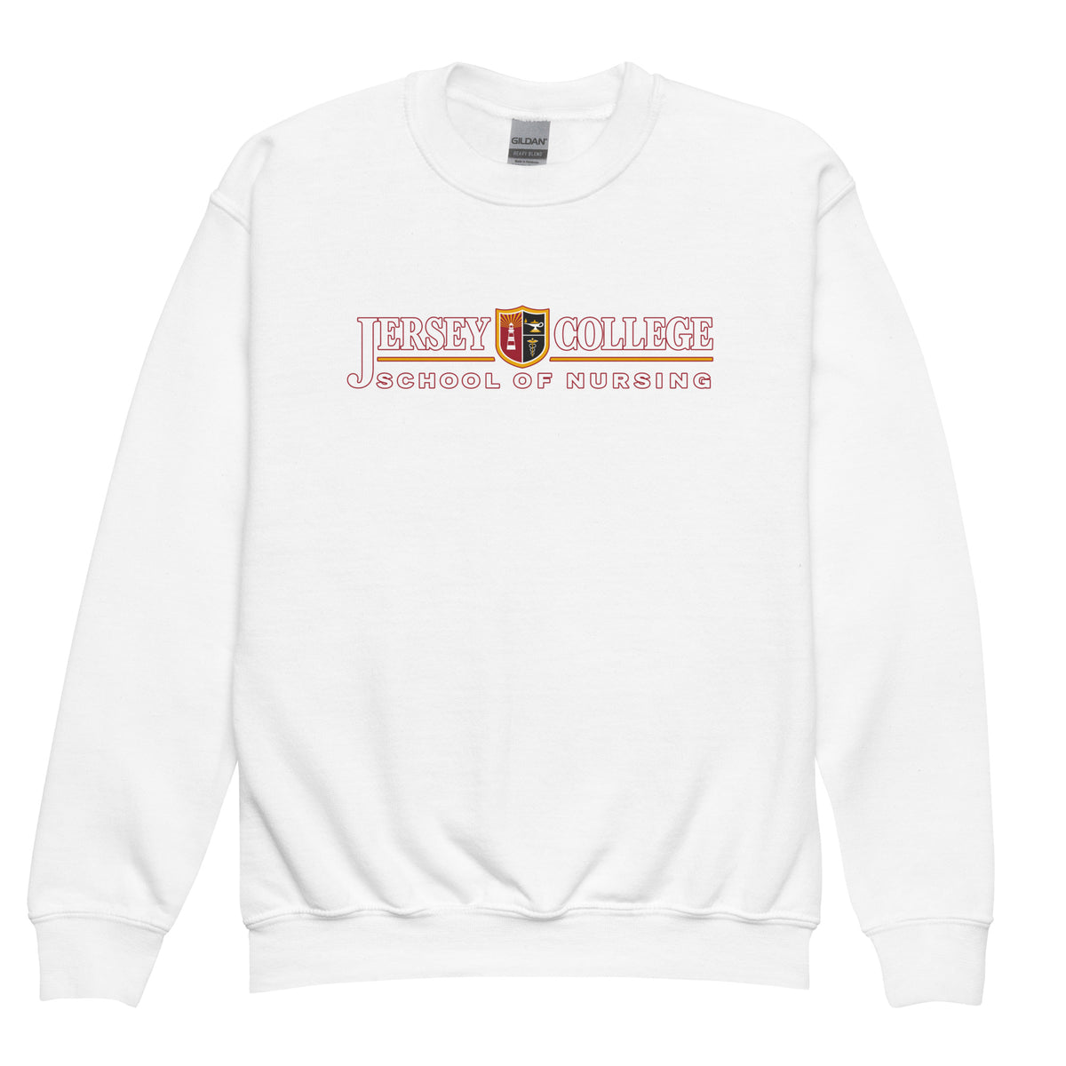 Classic | Youth Sweatshirt | Grand View University Nursing | Emblem Logo
