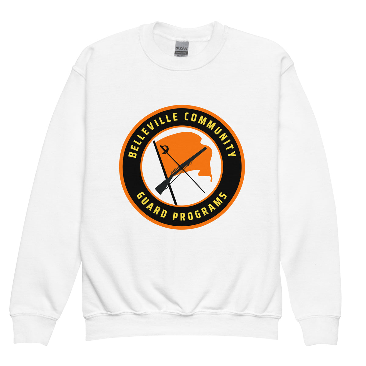Classic | Youth Sweatshirt | Belleville Community Guard Programs | Badge Logo