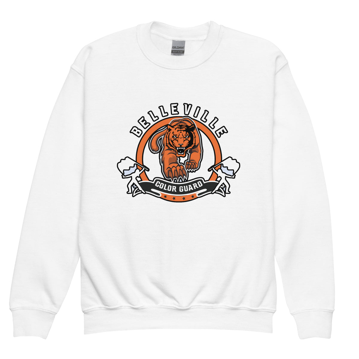 Classic | Youth Sweatshirt | Belleville Community Guard Programs | Vanguard Logo