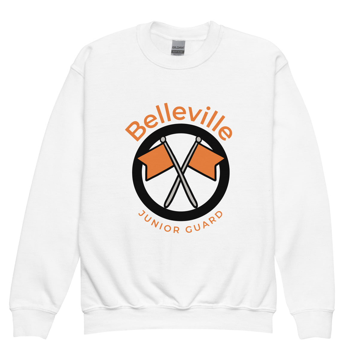 Classic | Youth Sweatshirt | Belleville Community Guard Programs | Crest Logo