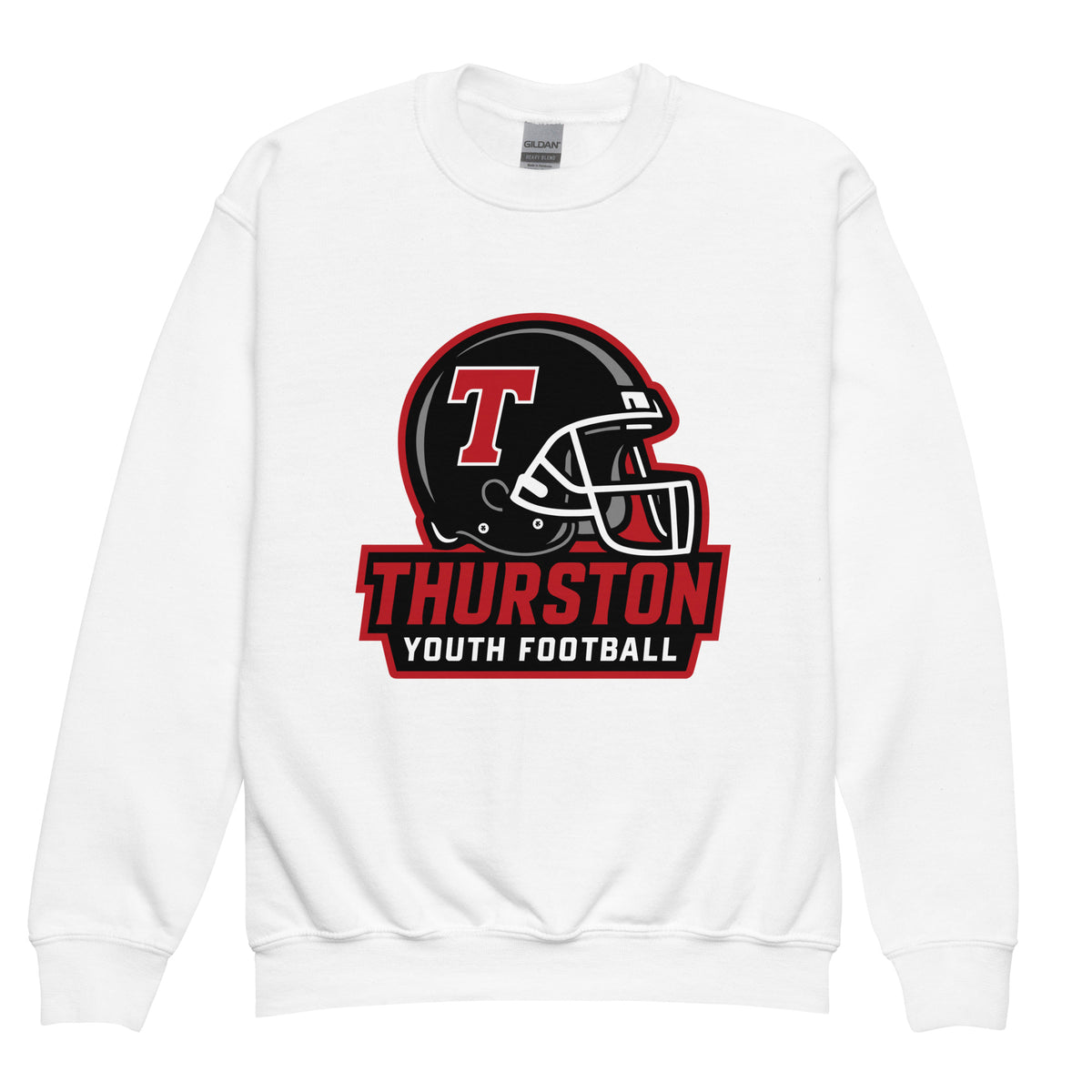 Classic | Youth Sweatshirt | Thurston Youth Football | Crest Logo