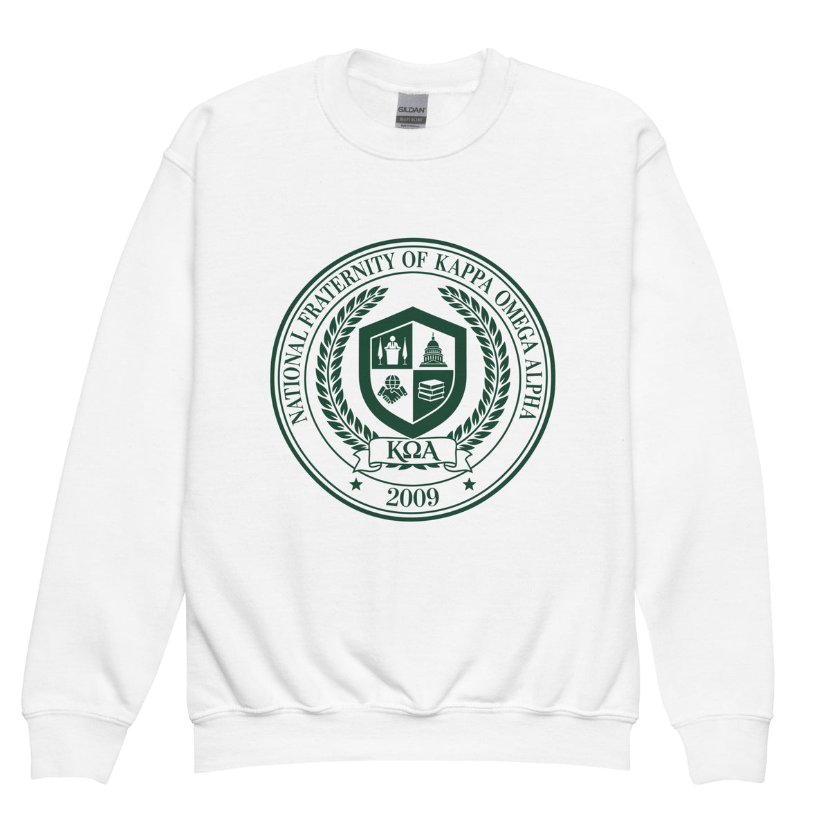 Classic | Youth Sweatshirt | Kappa Omega Alpha | Badge Logo