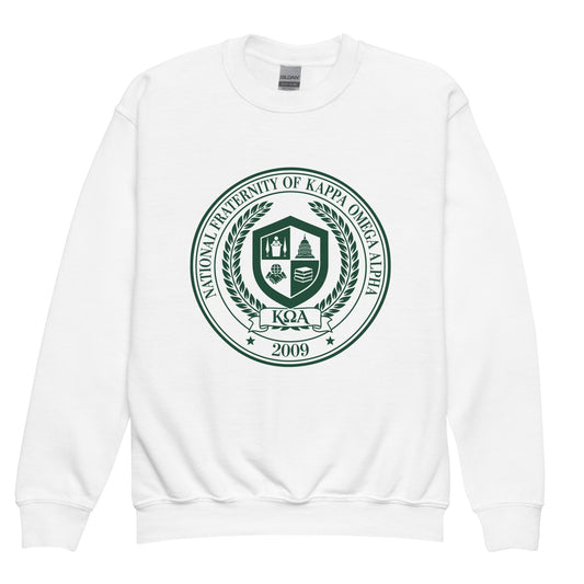 Classic | Youth Sweatshirt | Kappa Omega Alpha | Badge Logo