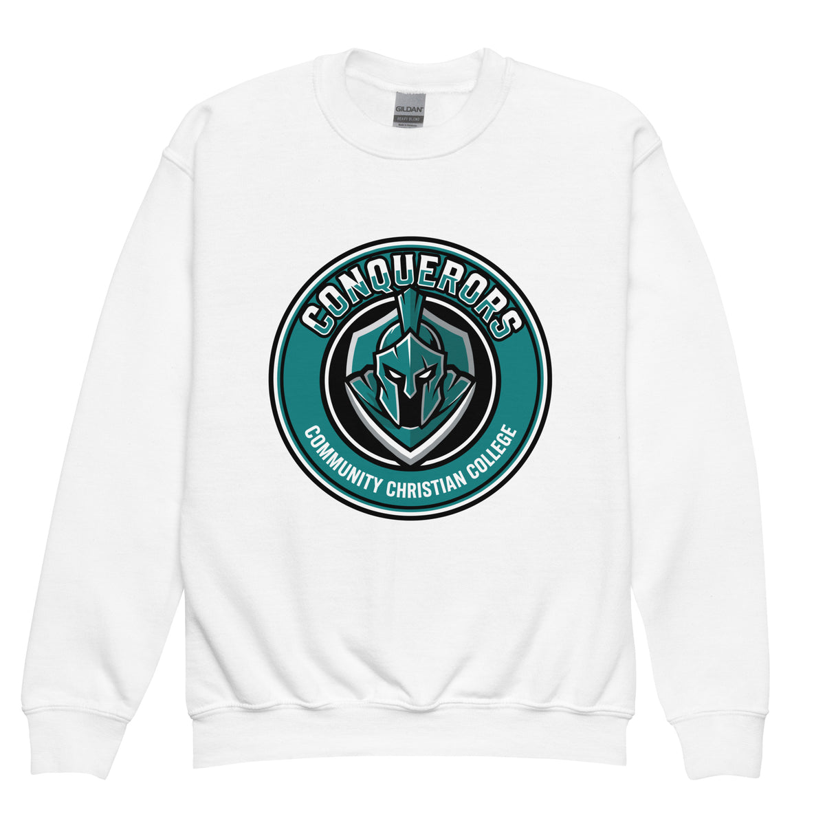 Classic | Youth Sweatshirt | Community Christian College | Badge Logo