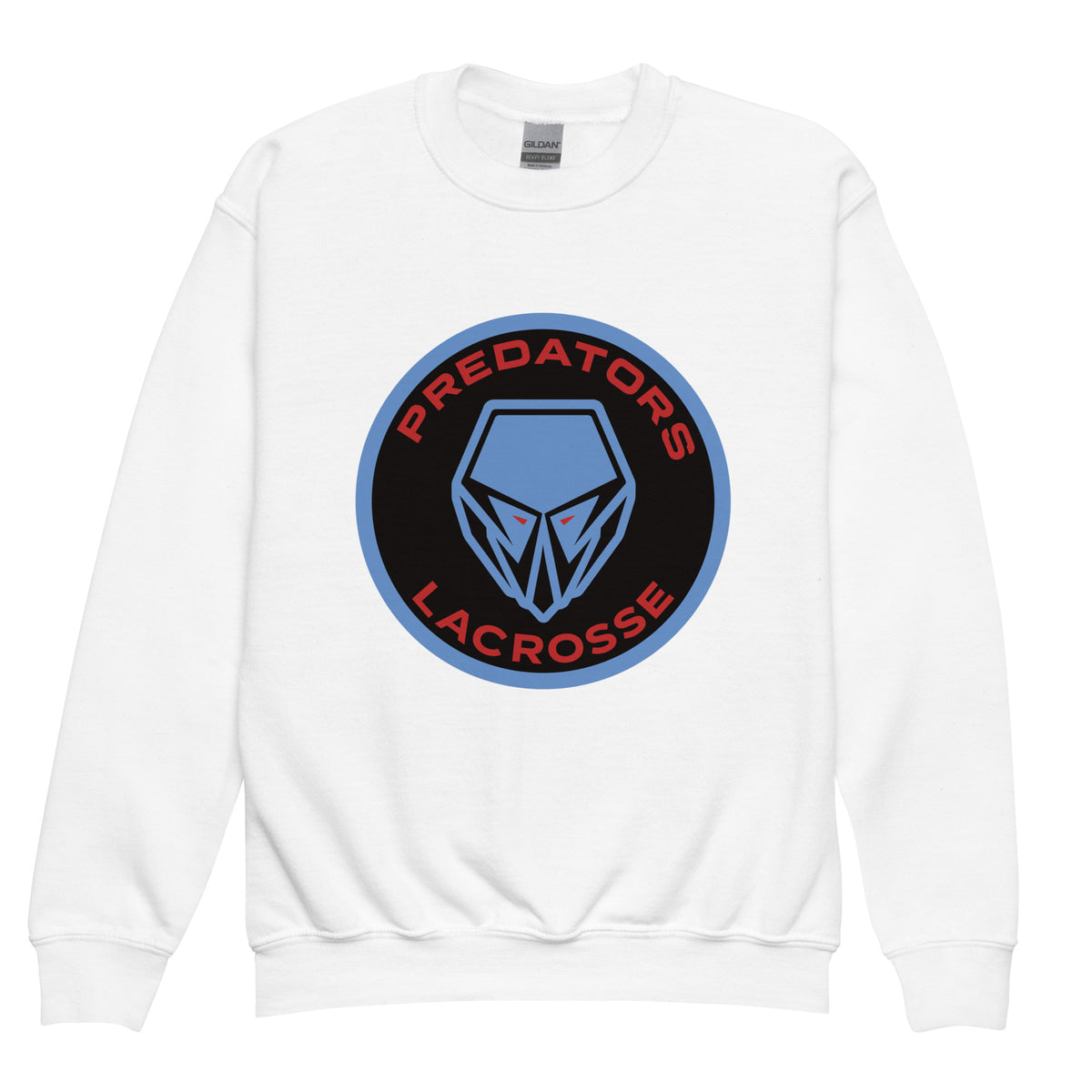 Classic | Youth Sweatshirt | Predators Lacrosse | Badge Logo