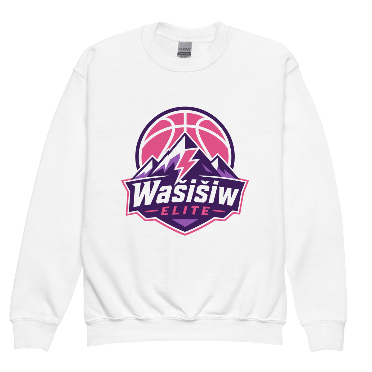 Classic | Youth Sweatshirt | Wašišiw Elite | Emblem Logo
