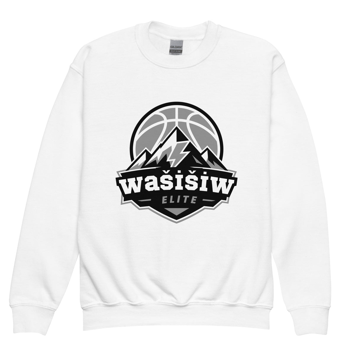Classic | Youth Sweatshirt | Wašišiw Elite | Shield Logo