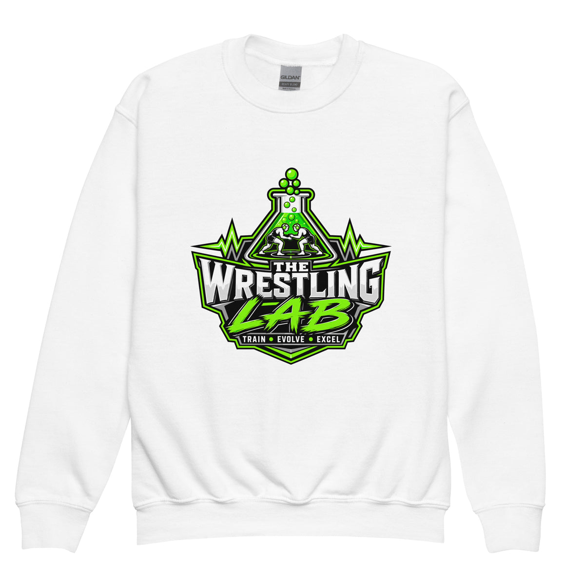 Classic | Youth Sweatshirt | The Wrestling Lab | Emblem Logo