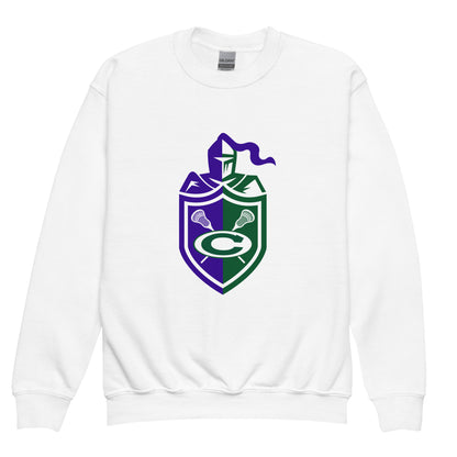 Classic | Youth Sweatshirt | Central West Girls Lacrosse | Crest Logo