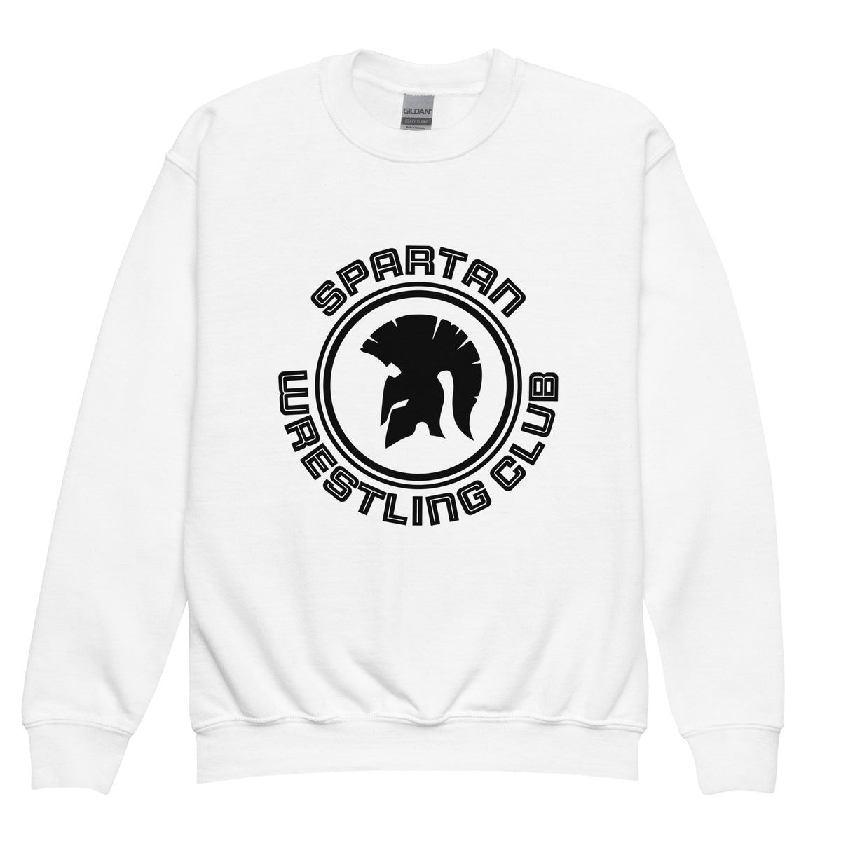 Classic | Youth Sweatshirt | Spartan Wrestling Club | Crest Logo