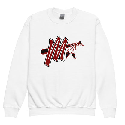 Classic | Youth Sweatshirt | Mohawks Baseball 8u | Crrest Logo