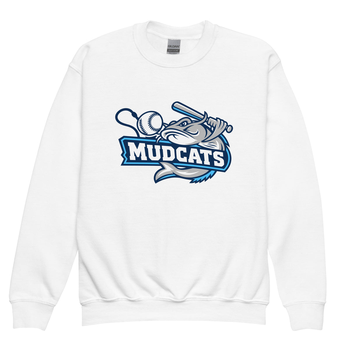 Classic | Youth Sweatshirt | Geneseo Mudcats | Crest Logo