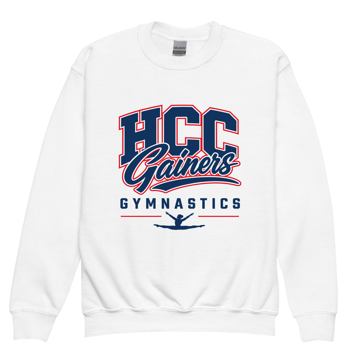 Classic | Youth Sweatshirt | HCC Gymnastics | Apex Logo